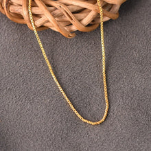 Load image into Gallery viewer, BOX CHAIN GOLD 56