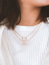 Load image into Gallery viewer, ROSE PENCIL NECKLACE