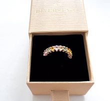 Load image into Gallery viewer, RAINBOW SAPPHIRE RING