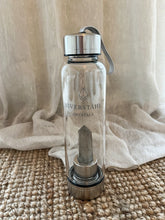 Load image into Gallery viewer, CRYSTAL WATER BOTTLE, SMOKEY QUARTZ