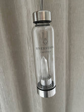 Load image into Gallery viewer, CRYSTAL WATER BOTTLE, CLEAR QUARTZ