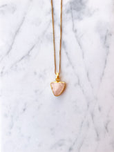 Load image into Gallery viewer, ROSE GOLD DROP NECKLACE