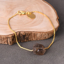 Load image into Gallery viewer, GROUNDED BRACELET (SMOKEY QUARTZ)