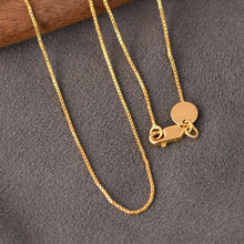 Load image into Gallery viewer, BOX CHAIN GOLD 40