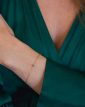 Load image into Gallery viewer, PETIT EMERALD BRACELET