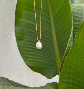 BAROQUE PEARL NECKLACE BR