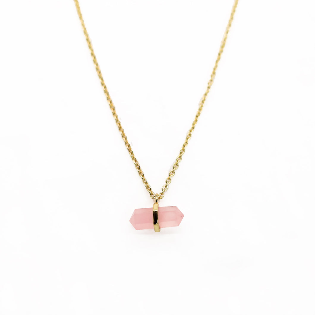 ROSE PENCIL NECKLACE