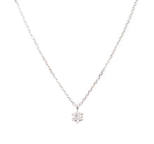 Load image into Gallery viewer, PETIT DIAMOND NECKLACE (WHITE GOLD)
