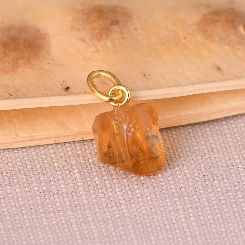 GOOD VIBES PENDANT / CITRINE