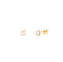 Load image into Gallery viewer, AKOYA PEARL STUDS (6 MM)
