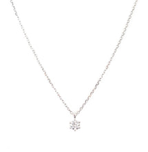 Load image into Gallery viewer, PETIT DIAMOND NECKLACE (WHITE GOLD)
